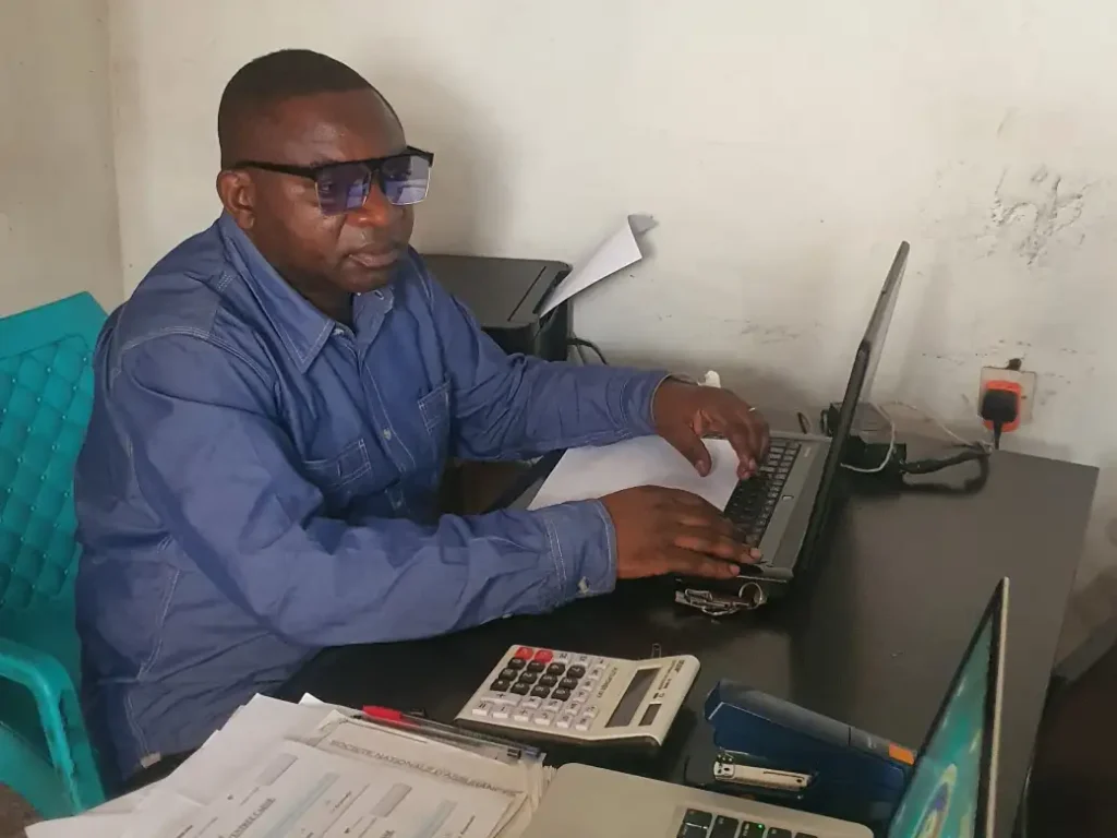 Installation des matériels informatiques au siège national de la coordination générale img 20250719 wa0149 (1)